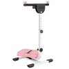 SEVOBAL Home Gyms Twist Ab Machine with Adjustable Height and Handle for Core and Leg Strengthening, Pink, 26.38"*23.62"*12.01" - 4 of 4