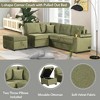 Whisen 84.75" Sleeper Sofa with Storage Ottoman - 4 of 4