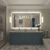 Apmir Super Bright 192 LEDs/m Back LED Lighted Anti-Fog Tempered Glass Bathroom/Vanity Mirror with ETL & 3-Year Warranty - 2 of 4