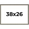 PosterPalooza | 38x26 Wood Antique Frame with UV Acrylic, 4 Finishes: Bronze, Gold, Silver, and Black - 2 of 4