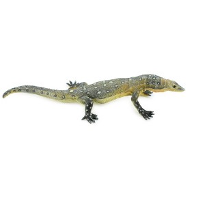 Collectible Wildlife Gifts | Lizard, Perentie Monitor Lizard, Museum Quality, Hand Painted, Rubber Toy Realistic  Model, Gift,    6"   CH214 BB118 - 1 of 4