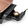 MegaChef 8" Electric Skillet with Copper Coating - 4 of 4