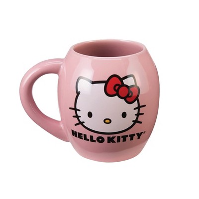 Sanrio Hello Kitty Perfetto Rosa 18-Ounce Ceramica Tazza E