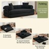 3 Seat 4-in-1 Folding Convertible Out Sleeper Sofa Bed, King Size 78.5" - 3 of 4