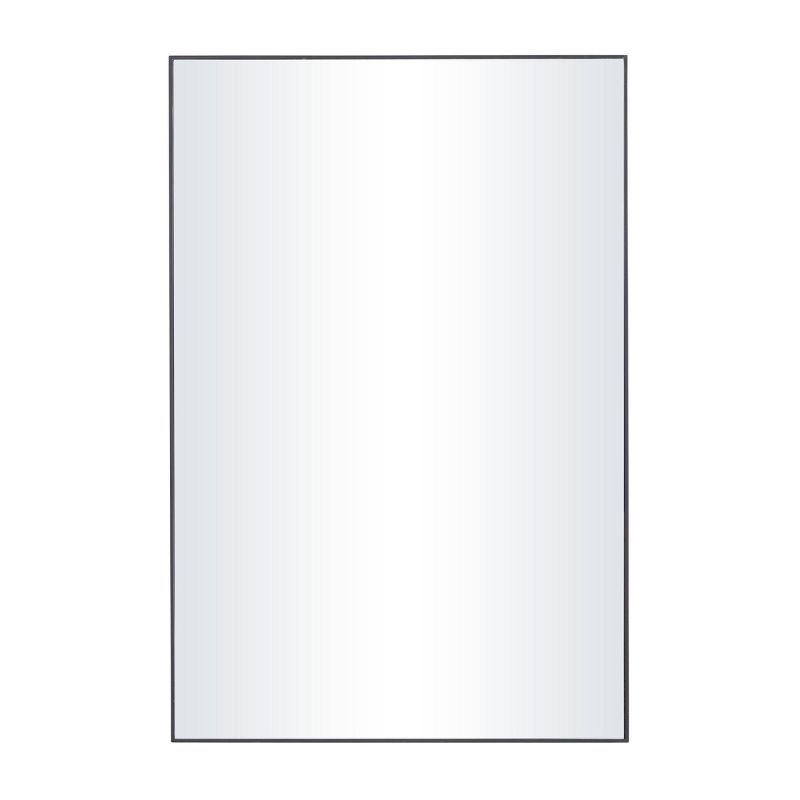 Contemporary Wood Rectangle Wall Mirror with Thin Frame – Olivia & May, 1 of 6