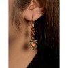 Boho Hippie Gothic Crystal Celestial Sun Earrings, Boho Earrings, Hippie Jewelry, Christmas Jewelry Gift for Women - 2 of 4