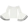 bar III Womens Textured Knit Blouse - 2 of 2