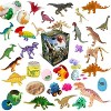 CTB Dealz | Mystery Dino Eggs Dig Kit – Dinosaur Toys with Skeleton Bones & Fun Fact Sheet – Educational Excavation Science Activity for Kids Ages 3+ - 4 of 4