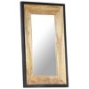 vidaXL Mirror 31.5"x19.7" Solid Mango Wood - 2 of 4