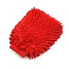 Unique Bargains Microfiber Chenille Vehicle Washing Cleaning Glove Mitten 6.7" Length - 2 of 4