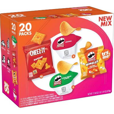 Cheez-It Kellogg's New Crackers Salty Mix - 17.04oz/20ct