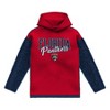 NHL Florida Panthers Girls' Faux Fur Long Sleeve Hooded Sweatshirt - 2 of 3