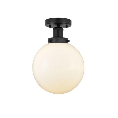 Beacon - 1 Light Semi-Flush Mount In Industrial Style-8.25 Inches Tall and 6.5 Inches Wide