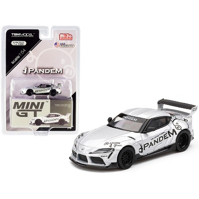 Toyota Pandem GR Supra V1.0 Silver Limited Edition to 3000 pieces Worldwide 1/64 Diecast Model Car by True Scale Miniatures