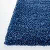 Santa Monica Shag SGN725 Power Loomed Area Rug  - Safavieh - 3 of 4
