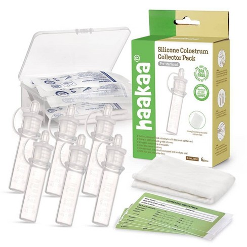 Haakaa - Silicone Colostrum Collector 6pc-Set