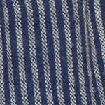 dark blue and linen stripe