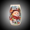 Stony Creek 5.25 In Delightful Snowman Pre-Lit Vase Carrot Nose Tophat Scarf Novelty Sculpture Lights - 4 of 4
