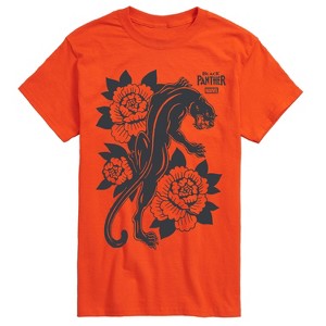 Men's - Marvel - Black Panther Old School Tattoo Short Sleeve Graphic T-Shirt - 1 of 4