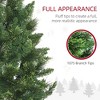 TopComfy Christmas Tree Stand Pencil Artificial Christmas Tree with Auto Open and Realistic Branches, Green, 34.8"*34.8"*88.5" - 4 of 4