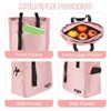 Unique Bargains Insulated Leakproof Thermal Zipper Portable Lunch Bag - 4 of 4