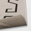 Linear Global Outdoor Rug Ivory/Black - Threshold™ - image 4 of 4