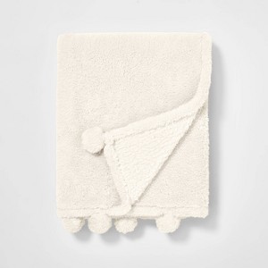 Teddy Bear Plush Kids' Throw - Pillowfort™ - 1 of 4