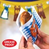 Beistle Beistle Pretzel Bags,  Enjoy pretzels or snacks with these festive concession bags for your party, 6" x 5.75", (50/Pkg) Multicolored - 4 of 4