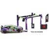 "EVA Racing" Garage Tools Set of 5 pieces with Stickers "Parts64" Series 1/64 Diecast Model by Tarmac Works - 3 of 4