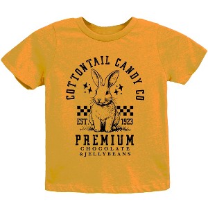 The Juniper Shop Cottontail Candy Premium Chocolate Youth Short Sleeve Tee - 1 of 4