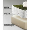 Jojoka Oversized Swivel Rock Recliner Sofa, 360° Swivel, Extra Wide Manual Recliner with Footrest, Chenille Upholstery - 3 of 4