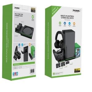 DOBE TYX-1622 Organizer Charging Dock for Controllers, Headset hanger, Games Stand - 1 of 4