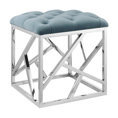Modway Intersperse Ottoman Sea Blue
