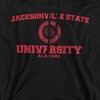 Jacksonville State University Official Circle Logo Adult Pull-Over Hoodie - 2 of 4