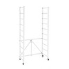 Origami R2 Series Folding Portable Heavy Duty Durable Powder Coated Steel Storage Rack with 10 Adjustable Shelves and Wheels - 4 of 4