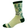 Crazy Dog T-Shirts Men's Outdoorsy Socks Funny Camping Forest Woods Nature Novelty Footwear - 3 of 4