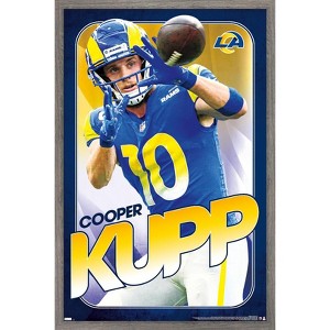 Trends International NFL Los Angeles Rams - Cooper Kupp 22 Framed Wall Poster Prints - 1 of 4