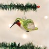 Old World Christmas Glass Blown Ornament, Hummingbird - 3 of 4