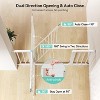 GOTGELIF Baby Safety Gate 29.5"-46" Wide with Safety Indicators Auto Close Pet Gate - 2 of 4