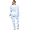 Women's Plus Size 2 Piece Lounge Set - White Mark - 3 of 3