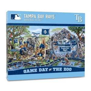 MLB Tampa Bay Rays Game Day at the Zoo Jigsaw Puzzle - 500pc - 1 of 3