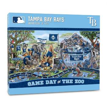 MLB Tampa Bay Rays Game Day at the Zoo Jigsaw Puzzle - 500pc