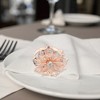Unique Bargains Napkin Ring Flower Stainless Steel 1 Pc - 3 of 3