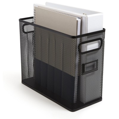 TRU RED Wire Mesh File Organizer Matte Black (TR57550) TR57550-CC