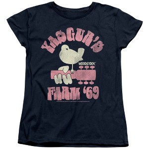 Women's Woodstock Yasgurs Farm 69 T-Shirt - 1 of 4
