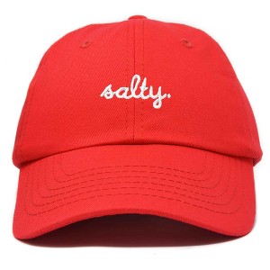 Dalix Salty Embroidered Cotton Beach Baseball Cap Adjustable Dad Hat Womens - 1 of 4