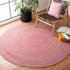 Braided BRD351 Hand Braided Area Rug  - Safavieh - 2 of 3