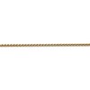 Black Bow Jewelry 1.8mm, 14k Yellow Gold Diamond Cut Solid Spiga Chain Necklace - 4 of 4