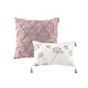 Sapphtopaz Comforter Set 8 Piece Bedding Sets Cotton Elegant Large Floral Pattern Printing Design with Tufted Pillow Quilt Set - 4 of 4