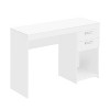 Gulches Home Office Workstation with Storage ¨C Contemporary Design, 2 Pullout Drawers, Open Shelf & Spacious Tabletop for Productivity - 4 of 4